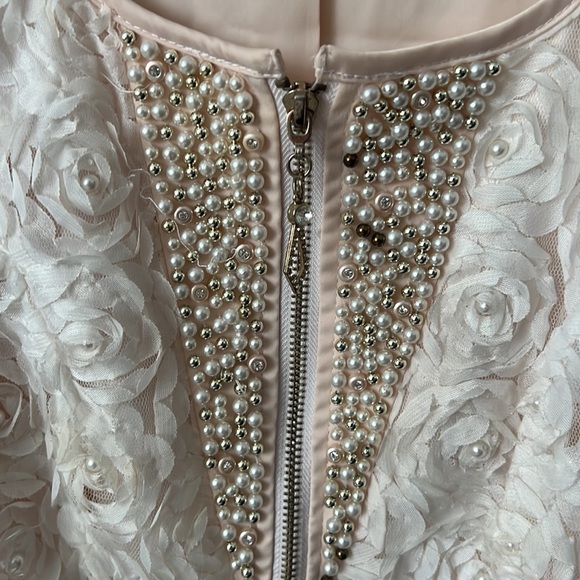 Women jacket with roses size XL (fits S-M) - Picture 3 of 8